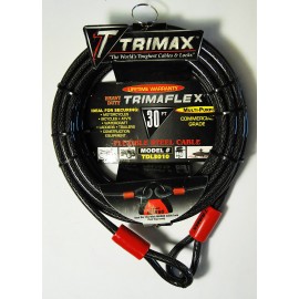 30ft by 3/8in Security Cable - By Trimax