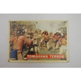 Vintage Topps Davy Crockett  Collectible Card #17 