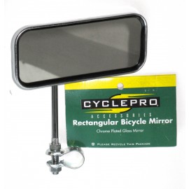 Rectangular Bicycle Mirror - By CyclePro For Sale Online