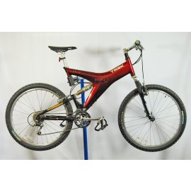 1995 Trek Y22 full suspension mtb mountain bike bicycle Ice Red Xray XT