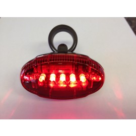 Red Rear Bicycle Safety Light by Trek