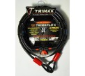 30 ft. by 3/8 in. Safety Cable - By Trimax