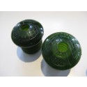 Hunt Wilde Campus Green handle bar end plugs