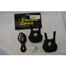 Cyclists' Choice Resin Toe Clip and Strap Set LARGE