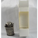 Vintage Refillable Lighter Camel with silver patina NIB