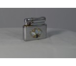 Vintage Refillable Lighter Colibri Kreisler Silver Monogrammed M.T. w/ Jewels 