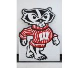 University of Wisconsin Madison Bucky Badger Sign 
