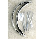 Chrome Balloon Bike Fenders 20in - By Wald For Sale Online