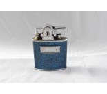 Vintage Refillable Lighter Ronson Princess Blue Enamel 