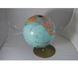 Vintage 10" Replogle World Reference Globe 