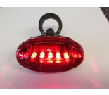 Red Rear Bicycle Safety Light by Trek